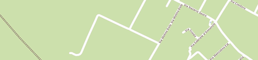 Mappa della impresa euroil sas di naldi claudio e c a CASTELFRANCO EMILIA