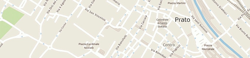 Mappa della impresa samtom srl a PRATO