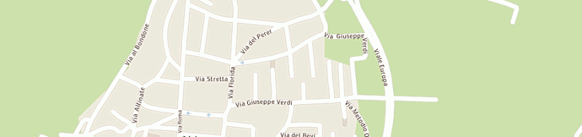 Mappa della impresa larcher l e baldo n srl a ALDENO