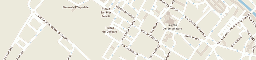 Mappa della impresa unione commercianti di prato a PRATO