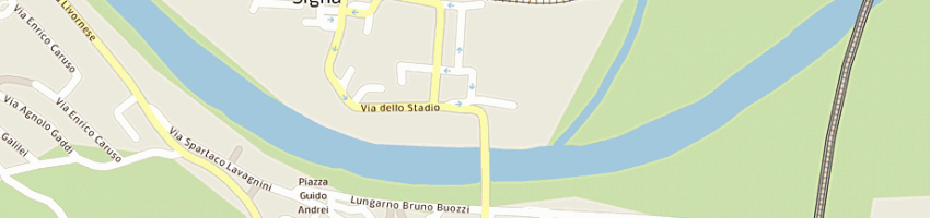 Mappa della impresa tennis club le signe a SIGNA
