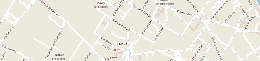 Mappa della impresa tonelli arrigo a PRATO