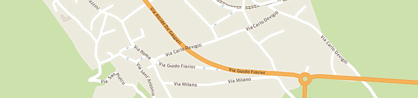 Mappa della impresa ad parrucchieri sas di pallanch a e pilzer d a MEZZOLOMBARDO