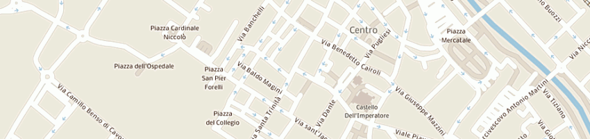 Mappa della impresa bar magnolfi di mauro gianni e c sas a PRATO