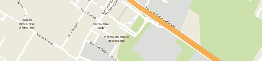 Mappa della impresa clinica veterinaria galilei - societa' a responsabilita' limitata a PRATO