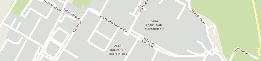 Mappa della impresa unilog piccola societa' coop a rl a PRATO