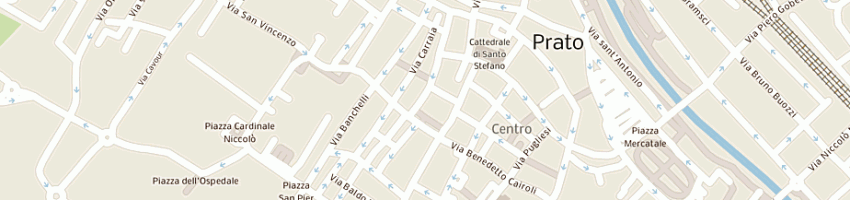 Mappa della impresa cral a PRATO