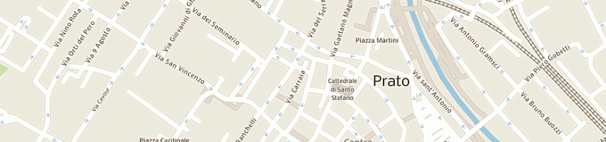 Mappa della impresa chiccheria a PRATO