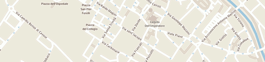 Mappa della impresa badiani pier nicola a PRATO