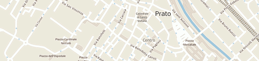 Mappa della impresa villino il cedro a PRATO