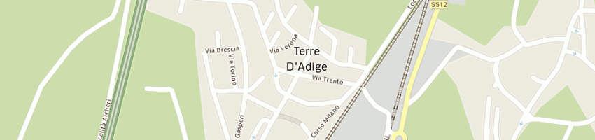 Mappa della impresa margoni auto spa a TRENTO