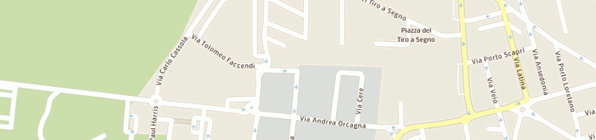 Mappa della impresa ofo meccanica e costruzioni a GROSSETO