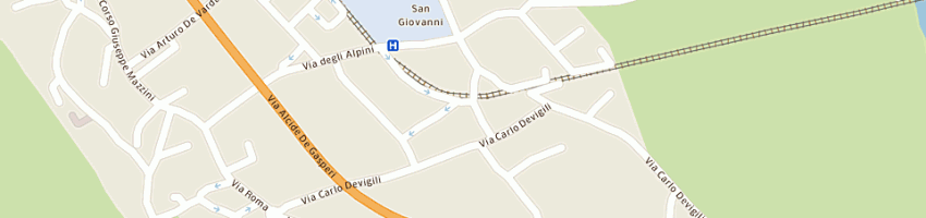Mappa della impresa romarco di caldini romarco e c(sas) a TRENTO