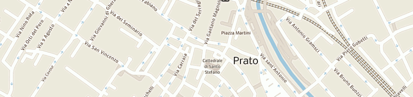 Mappa della impresa unione nazionale ufficiali in congedo d'italia a PRATO
