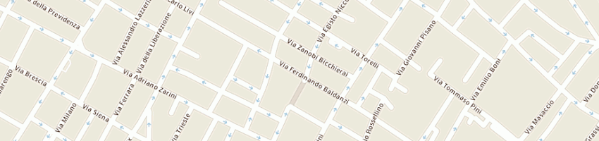Mappa della impresa immobil verde srl a PRATO