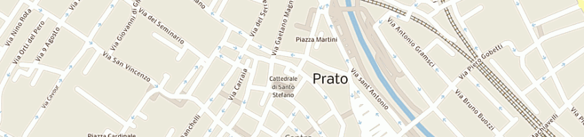 Mappa della impresa antica fiaschetteria di parente mario e c snc a PRATO