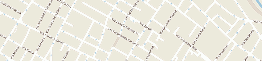 Mappa della impresa la mimosa srl a PRATO