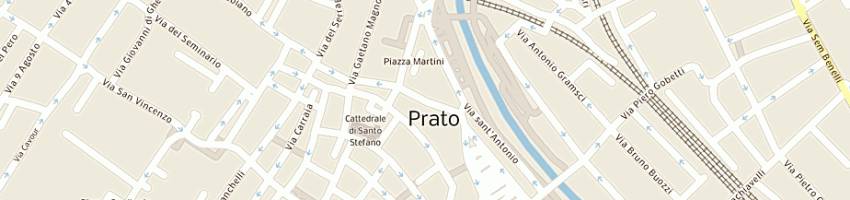 Mappa della impresa landini dr massimo silvio - landini tessuti a PRATO