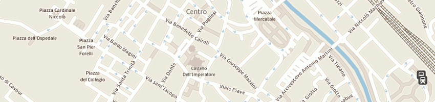 Mappa della impresa gelateria lo zodiaco sas di filippo pasco e c a PRATO