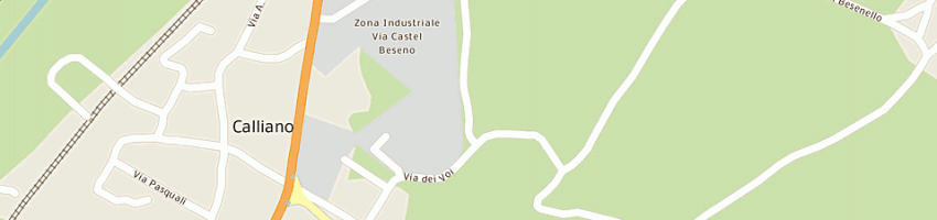 Mappa della impresa casal di magnabosco e c (snc) a CALLIANO