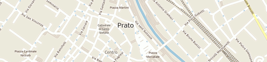 Mappa della impresa ristorante don chischiotte a PRATO