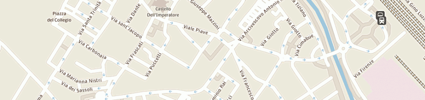 Mappa della impresa galanti giorgio a PRATO