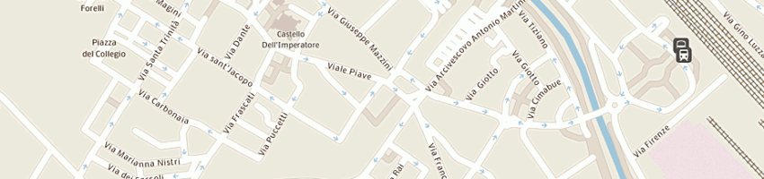 Mappa della impresa moradei guido a PRATO