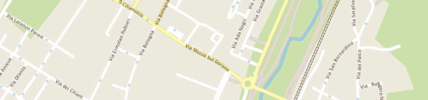 Mappa della impresa centro sportivo italiano csi a PRATO
