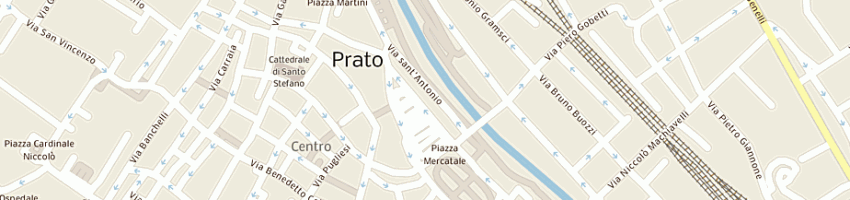 Mappa della impresa doors pub a PRATO
