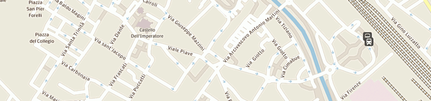 Mappa della impresa autosalone s marco a PRATO