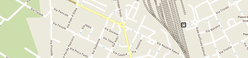 Mappa della impresa fotostudio di benenati roberto a GROSSETO