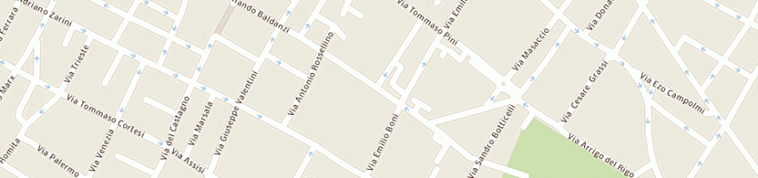 Mappa della impresa daniele bigagli e c sas a PRATO