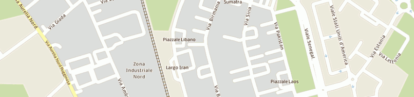 Mappa della impresa tecno service (snc) a GROSSETO