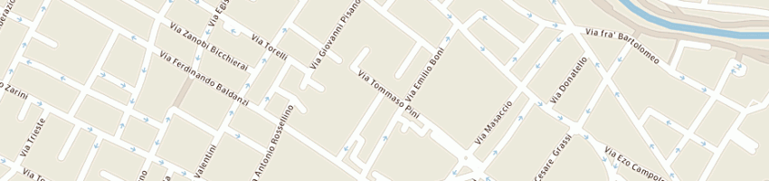 Mappa della impresa informauto srl a PRATO