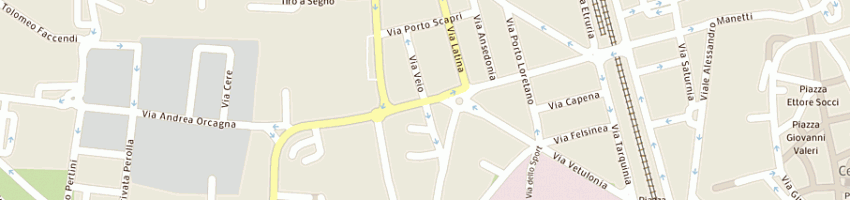 Mappa della impresa str service srl a GROSSETO