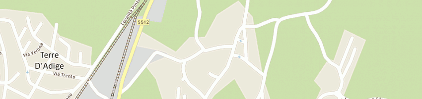 Mappa della impresa sala adriana a LAVIS