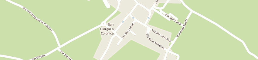 Mappa della impresa cavalieri sandro a PRATO