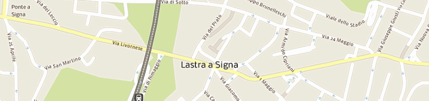 Mappa della impresa comune di lastra a signa a LASTRA A SIGNA