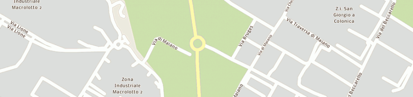 Mappa della impresa emmepiu' di mari manuela a PRATO