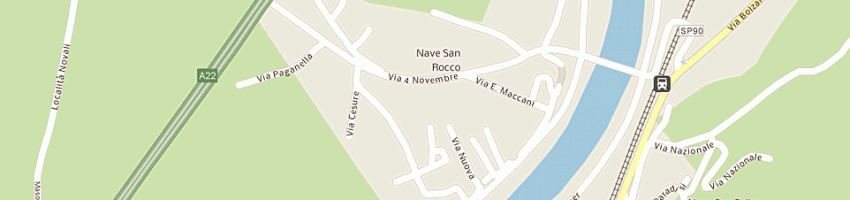 Mappa della impresa tecno elettrica snc di bettin paolo e stenico roberto a NAVE SAN ROCCO