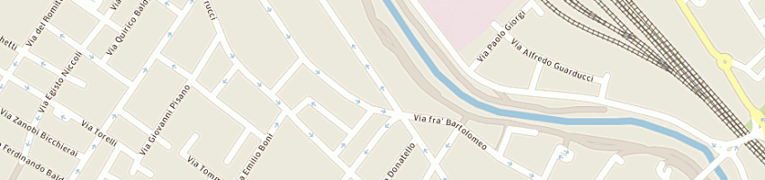 Mappa della impresa ber cat snc a PRATO