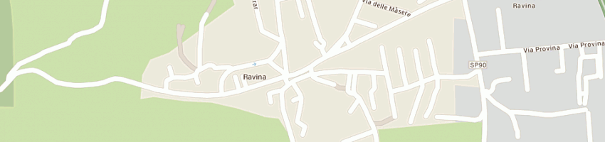 Mappa della impresa vigili del fuoco volontari ravina a TRENTO