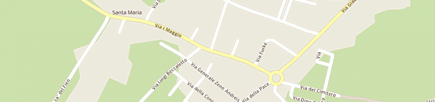Mappa della impresa meggiolaro alessandro a ZEVIO