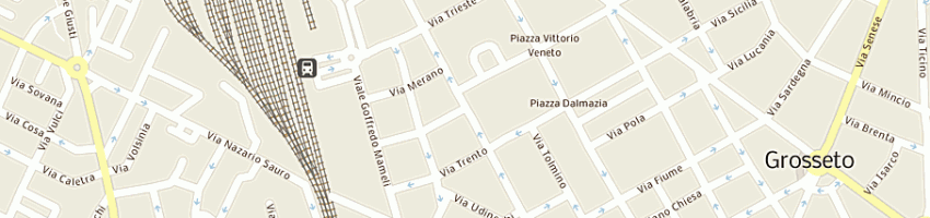 Mappa della impresa viaggi adriano a GROSSETO