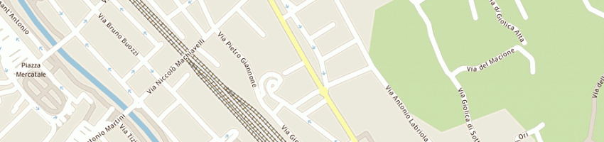Mappa della impresa goti marco a PRATO