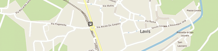 Mappa della impresa uni it srl a LAVIS