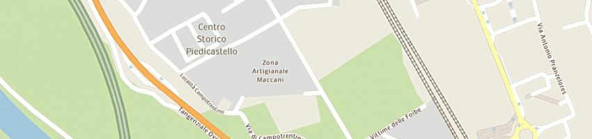 Mappa della impresa car service snc a TRENTO