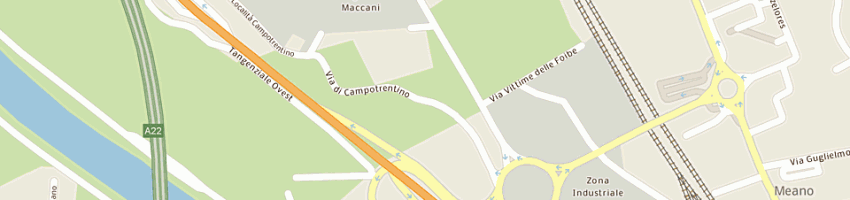 Mappa della impresa casa del freno srl a TRENTO