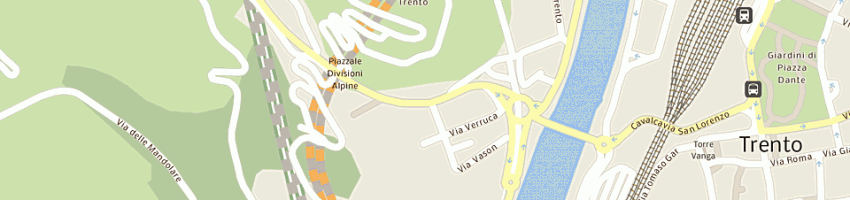 Mappa della impresa sassella bruno a TRENTO