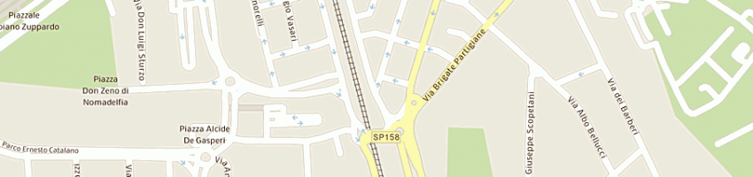 Mappa della impresa marmo e mattoni srl a GROSSETO